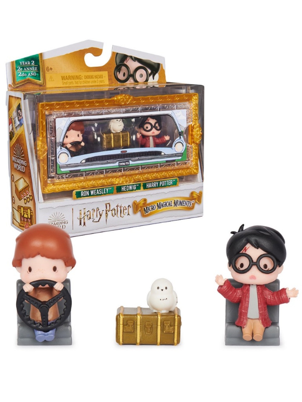 NWT Harry Potter Micro Magical Moments Year 2 Figures Set